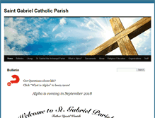 Tablet Screenshot of catholiclmjc.org